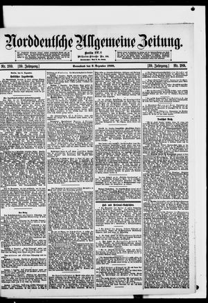 Norddeutsche allgemeine Zeitung vom 09.12.1899