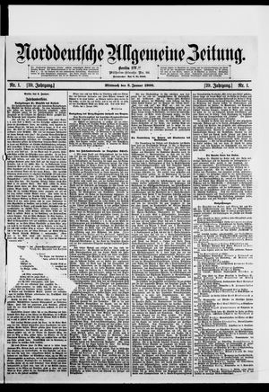 Norddeutsche allgemeine Zeitung vom 03.01.1900