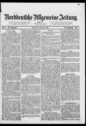 Norddeutsche allgemeine Zeitung vom 06.01.1900