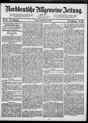 Norddeutsche allgemeine Zeitung on Jan 28, 1900