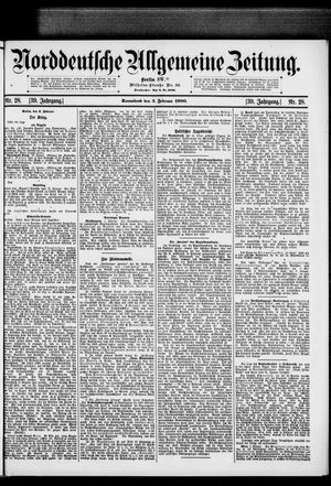 Norddeutsche allgemeine Zeitung vom 03.02.1900