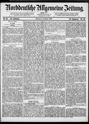 Norddeutsche allgemeine Zeitung vom 04.02.1900