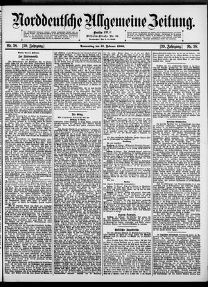 Norddeutsche allgemeine Zeitung vom 15.02.1900