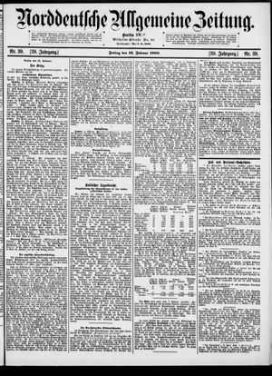 Norddeutsche allgemeine Zeitung vom 16.02.1900