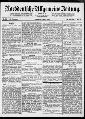 Norddeutsche allgemeine Zeitung vom 06.03.1900