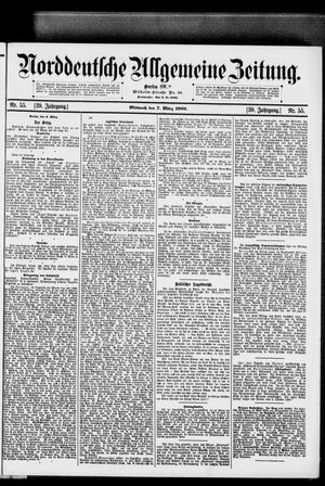 Norddeutsche allgemeine Zeitung vom 07.03.1900