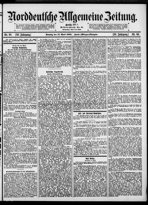 Norddeutsche allgemeine Zeitung vom 15.04.1900