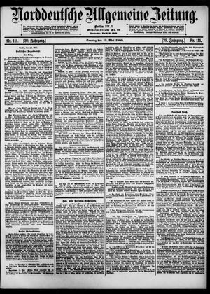 Norddeutsche allgemeine Zeitung vom 13.05.1900
