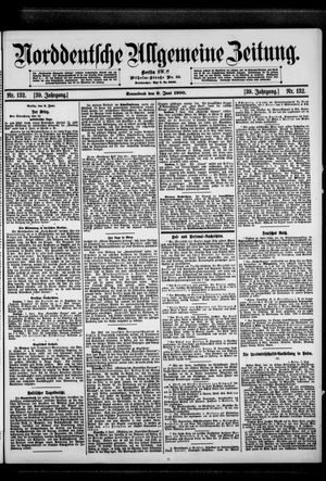 Norddeutsche allgemeine Zeitung vom 09.06.1900
