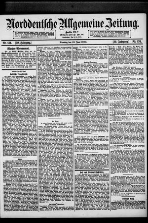Norddeutsche allgemeine Zeitung vom 12.06.1900