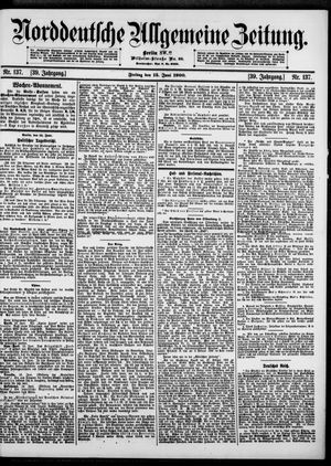 Norddeutsche allgemeine Zeitung vom 15.06.1900