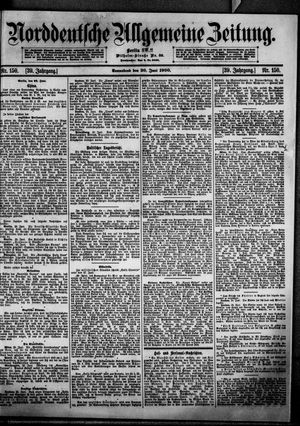 Norddeutsche allgemeine Zeitung vom 30.06.1900