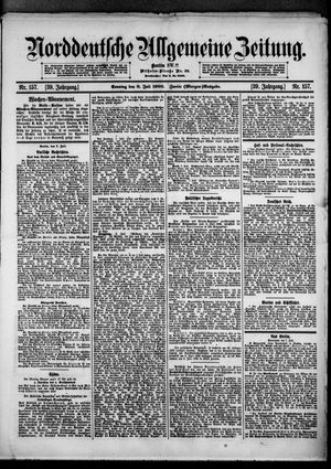Norddeutsche allgemeine Zeitung vom 08.07.1900