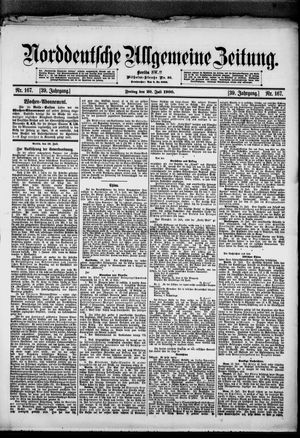 Norddeutsche allgemeine Zeitung vom 20.07.1900