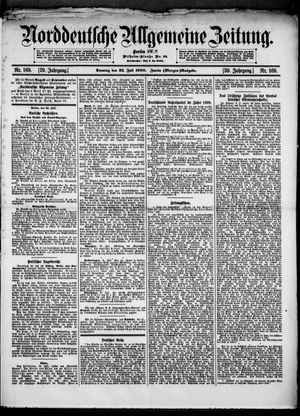 Norddeutsche allgemeine Zeitung vom 22.07.1900