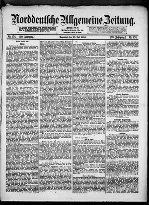 Norddeutsche allgemeine Zeitung vom 28.07.1900