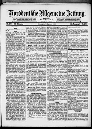 Norddeutsche allgemeine Zeitung vom 05.09.1900