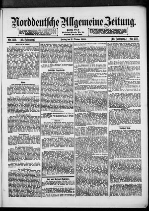 Norddeutsche allgemeine Zeitung vom 05.10.1900