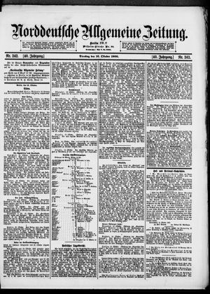 Norddeutsche allgemeine Zeitung vom 16.10.1900