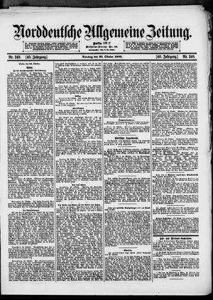 Norddeutsche allgemeine Zeitung vom 23.10.1900