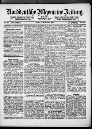 Norddeutsche allgemeine Zeitung vom 25.12.1900