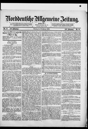 Norddeutsche allgemeine Zeitung vom 26.02.1901