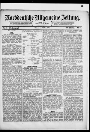 Norddeutsche allgemeine Zeitung vom 06.03.1901