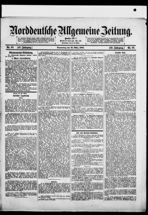 Norddeutsche allgemeine Zeitung vom 21.03.1901