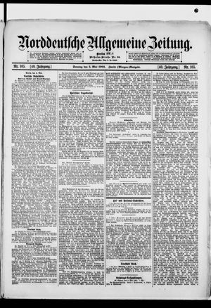 Norddeutsche allgemeine Zeitung vom 05.05.1901