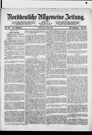 Norddeutsche allgemeine Zeitung vom 07.05.1901