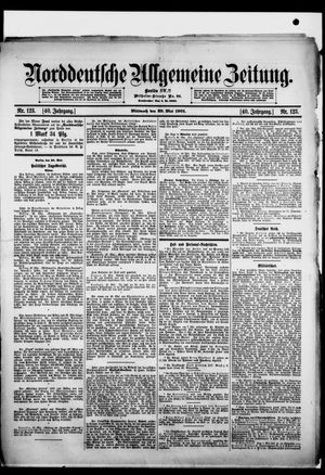 Norddeutsche allgemeine Zeitung vom 29.05.1901