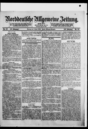 Norddeutsche allgemeine Zeitung vom 02.06.1901