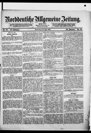 Norddeutsche allgemeine Zeitung vom 06.06.1901