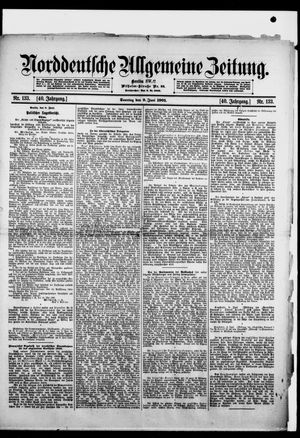Norddeutsche allgemeine Zeitung vom 09.06.1901