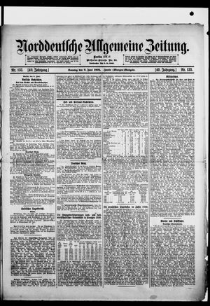 Norddeutsche allgemeine Zeitung vom 09.06.1901