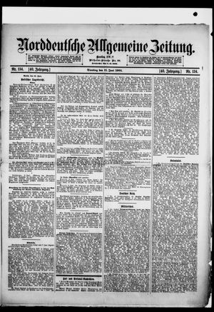 Norddeutsche allgemeine Zeitung vom 11.06.1901