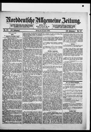Norddeutsche allgemeine Zeitung vom 14.06.1901