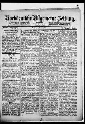 Norddeutsche allgemeine Zeitung vom 18.06.1901