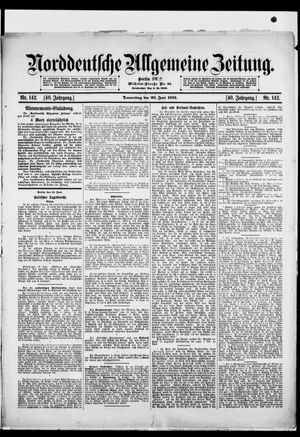 Norddeutsche allgemeine Zeitung vom 20.06.1901