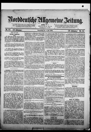 Norddeutsche allgemeine Zeitung vom 04.07.1901