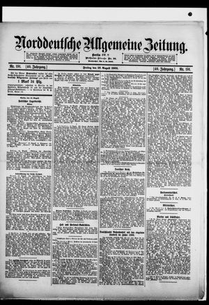 Norddeutsche allgemeine Zeitung vom 16.08.1901