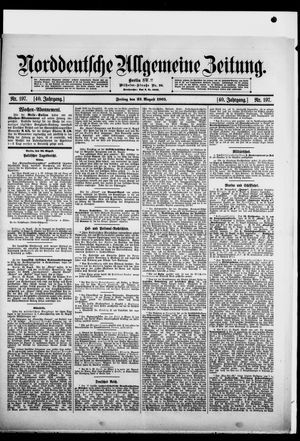 Norddeutsche allgemeine Zeitung vom 23.08.1901