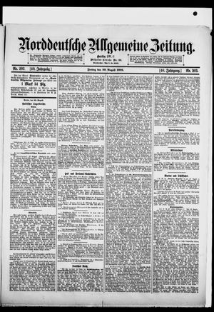 Norddeutsche allgemeine Zeitung vom 30.08.1901