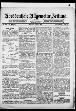 Norddeutsche allgemeine Zeitung vom 02.10.1901