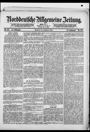 Norddeutsche allgemeine Zeitung vom 02.11.1901