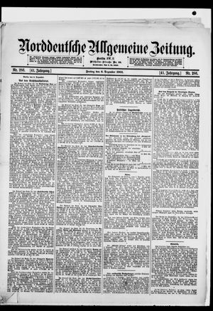 Norddeutsche allgemeine Zeitung vom 06.12.1901