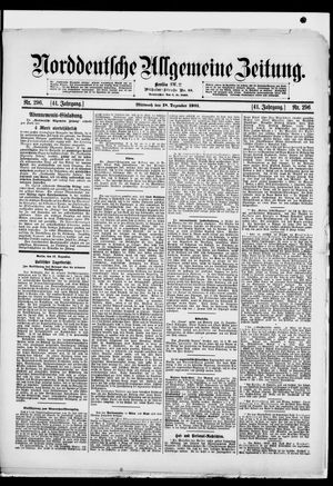 Norddeutsche allgemeine Zeitung vom 18.12.1901