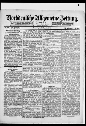 Norddeutsche allgemeine Zeitung vom 19.12.1901