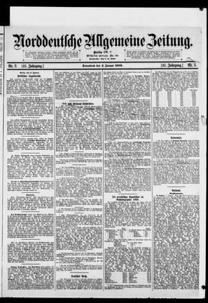 Norddeutsche allgemeine Zeitung on Jan 4, 1902