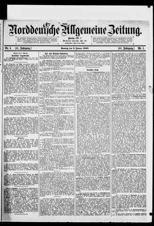 Norddeutsche allgemeine Zeitung vom 05.01.1902